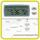 Manually regulate your thermostat, or use a programmable thermostat