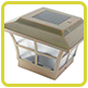 Use solar lights for walkways and landscaping