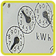 Read your power meter monthly and submit kWh (kilowatt-hour) usage to your utility